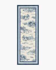 Provence Toile Delft Blue Rug