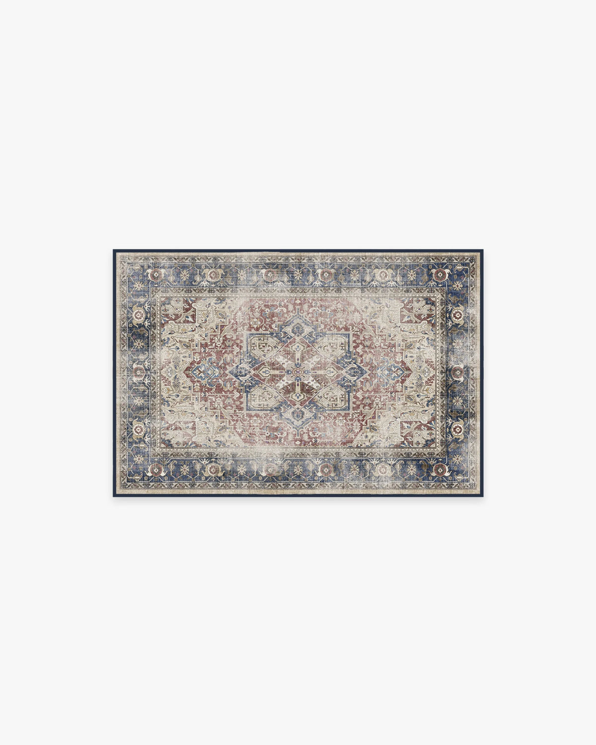 Kamran Royal Blue Rug