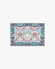 Persephone Ivory & Blue Rug by Liberty