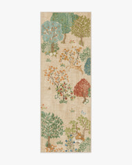 Pamir Garden Fern Flatwoven Rug by Sanderson