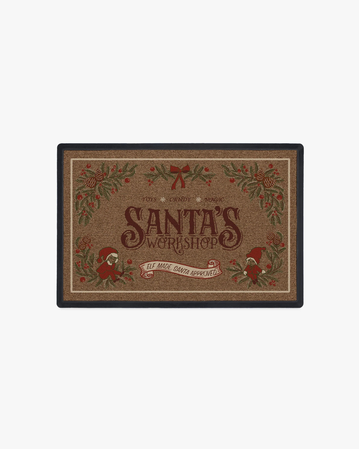 Santa's Workshop Doormat
