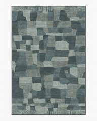 Boulder Charcoal Rug by The Local Project
