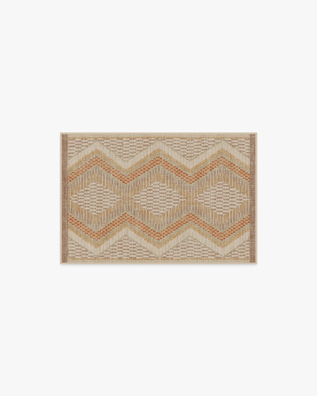Etta Natural & Terra Flatwoven Rug by Justina Blakeney