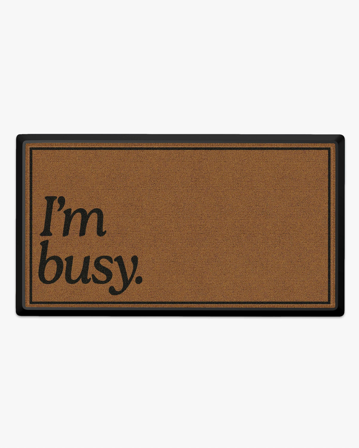 I'm Busy Large Doormat
