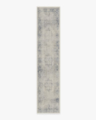 Kamran Blue Quartz Flatwoven Rug