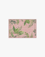 Palm House Rose Flatwoven Rug by Sanderson
