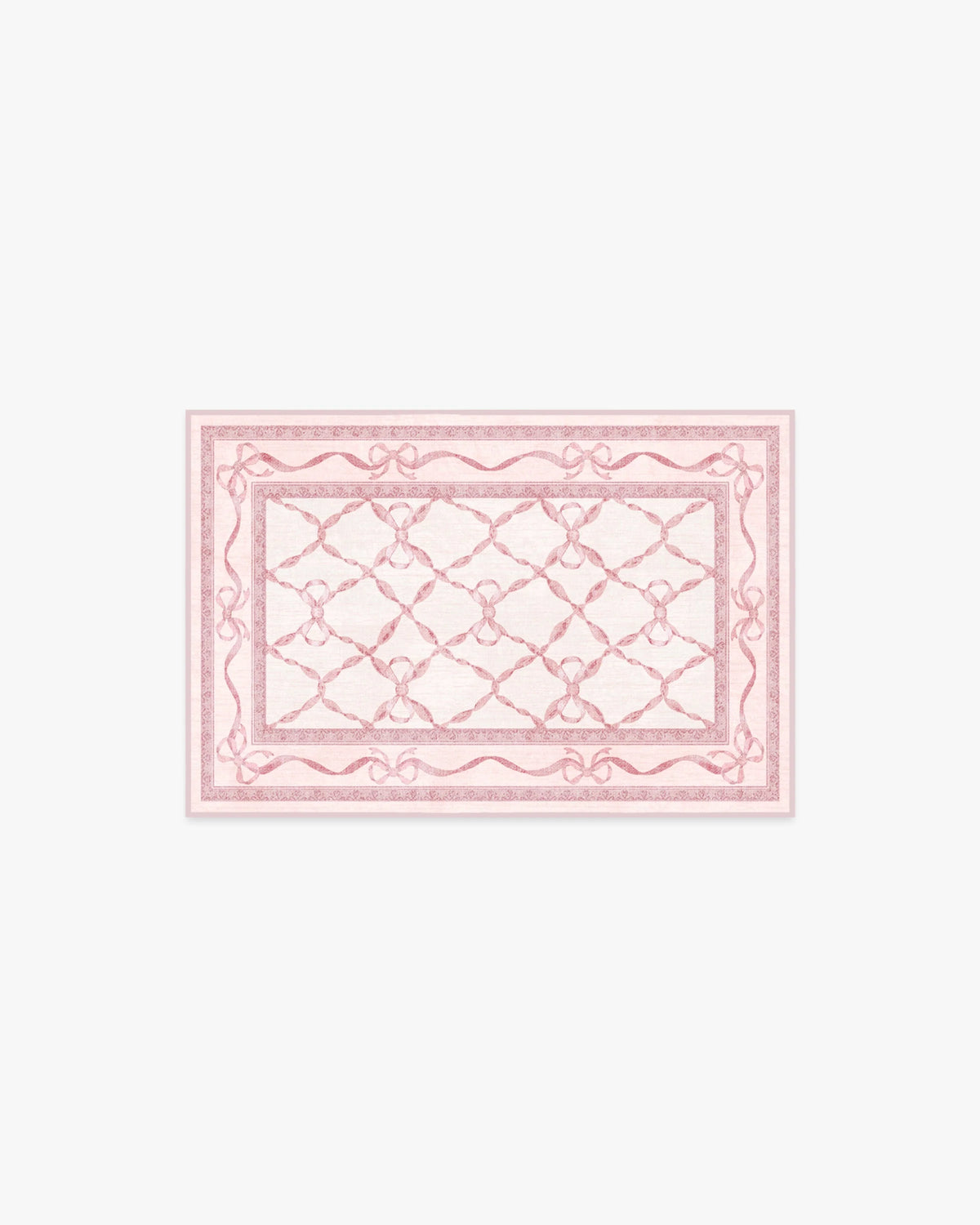 Eloise Pink Flatwoven Rug by Mrs. Alice