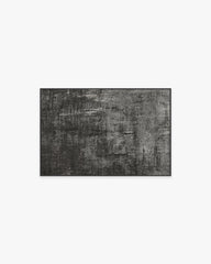 Impasto Greyscale Rug