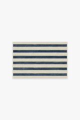 Sumi Sailor Stripe Navy Flatwoven Rug