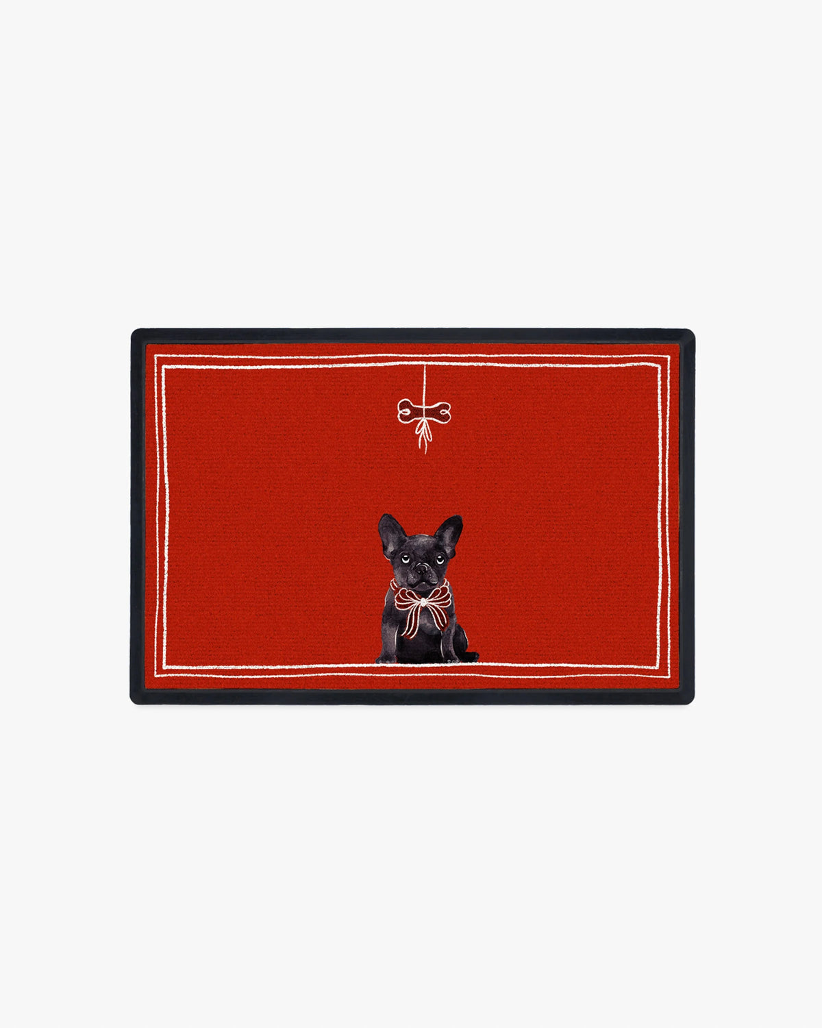 Pawlished Holiday Frenchie Doormat
