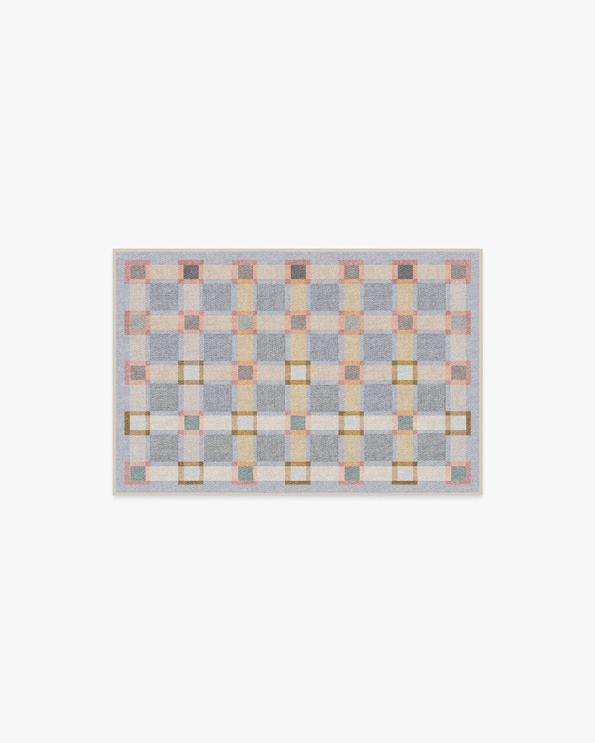 Maja Stone Blue Multicolor Rug