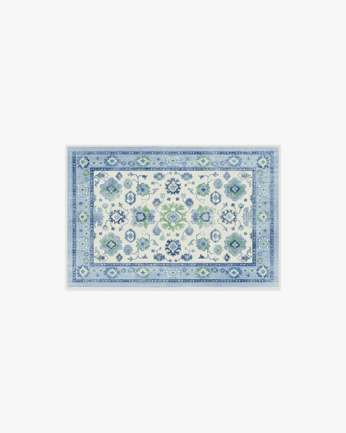 Serena Blue Rug by Mrs. Alice