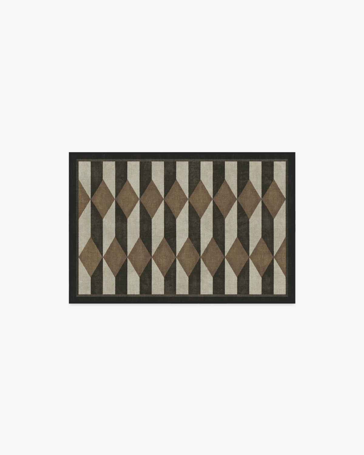 Oak Black & Camel Flatwoven Rug by Martyn Lawrence Bullard