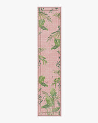 Palm House Rose Flatwoven Rug by Sanderson