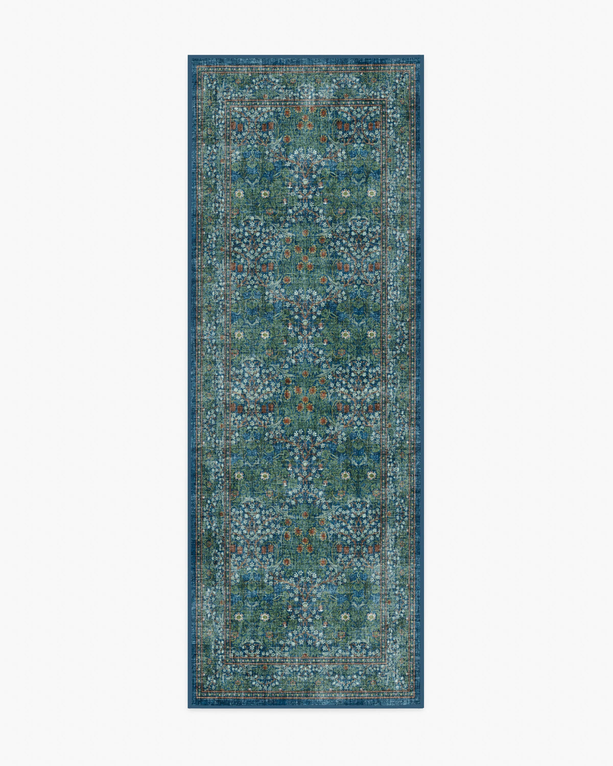 Blackthorn Navy Rug by Morris & Co.