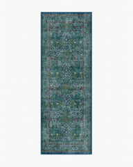 Blackthorn Navy Rug by Morris & Co.