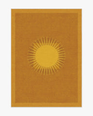 Helios Gold Rug by Matthew Williamson