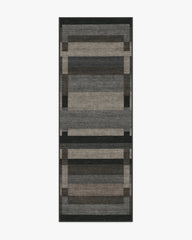 Paris Tonal Grey Flatwoven Rug by Michael Michalsky