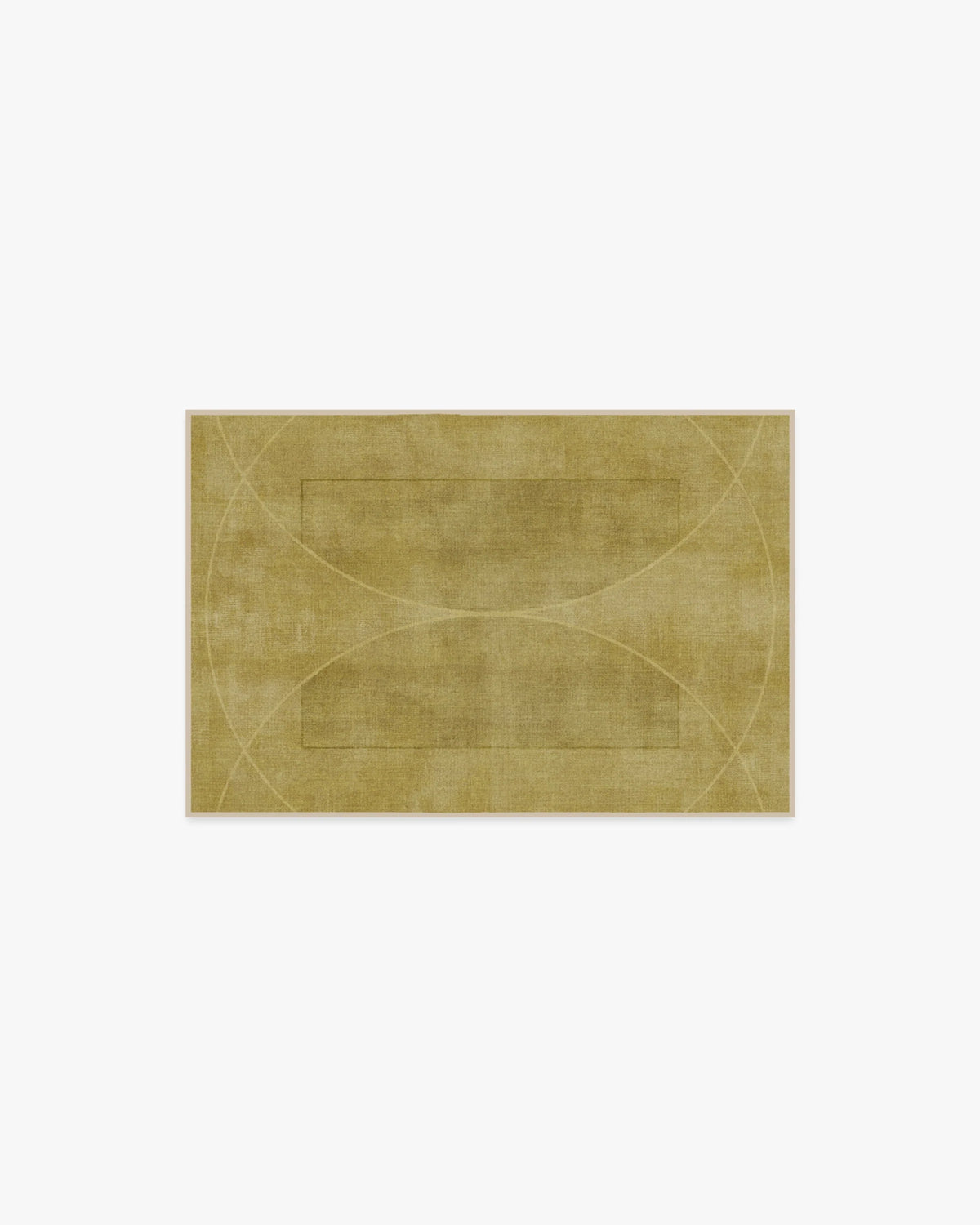 Ayla Gold Flatwoven Rug by Architectural Digest
