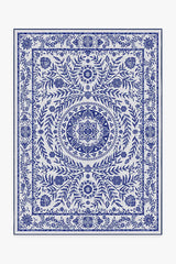 Fontaine Delft Blue Outdoor Rug