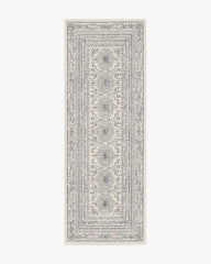 Gisele Ivory & Soft Charcoal Rug