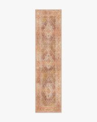 Santiago Coral & Gold Rug