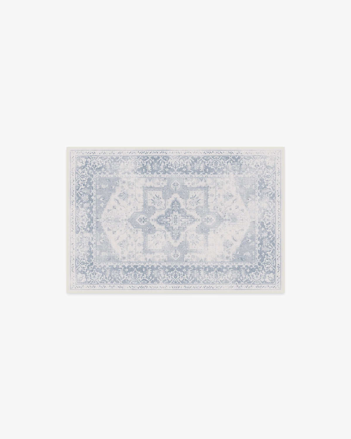 Kira Soft Blue Flatwoven Rug