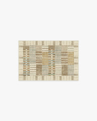 Selene Neutral Multicolor Flatwoven Rug by Architectural Digest