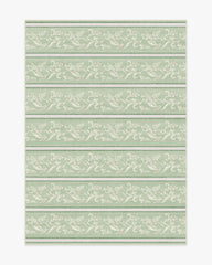 Sambuco Stripe Celadon Outdoor Rug
