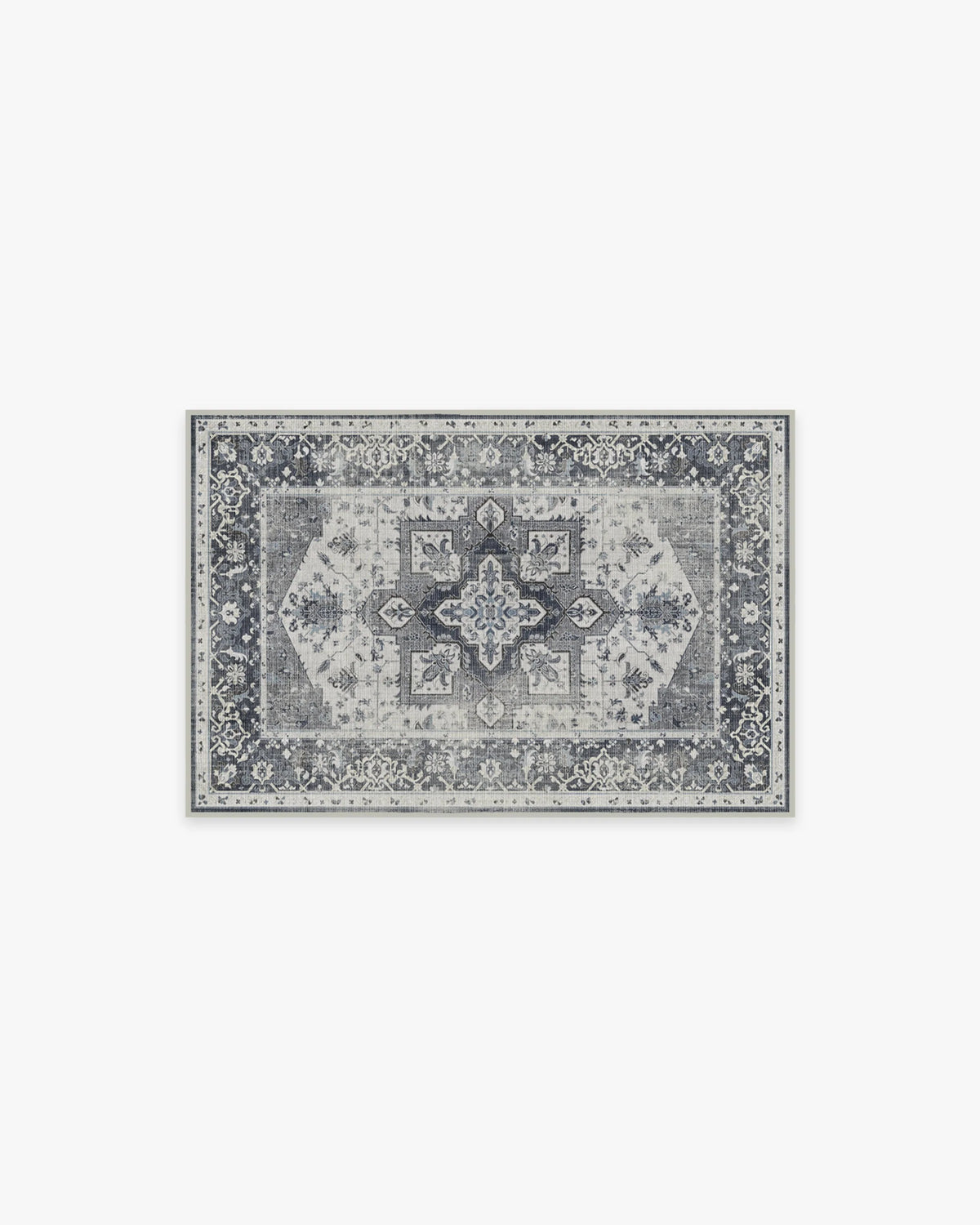 Kira Stone Blue Flatwoven Rug