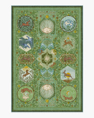 Woodland Wanderer Green Rug