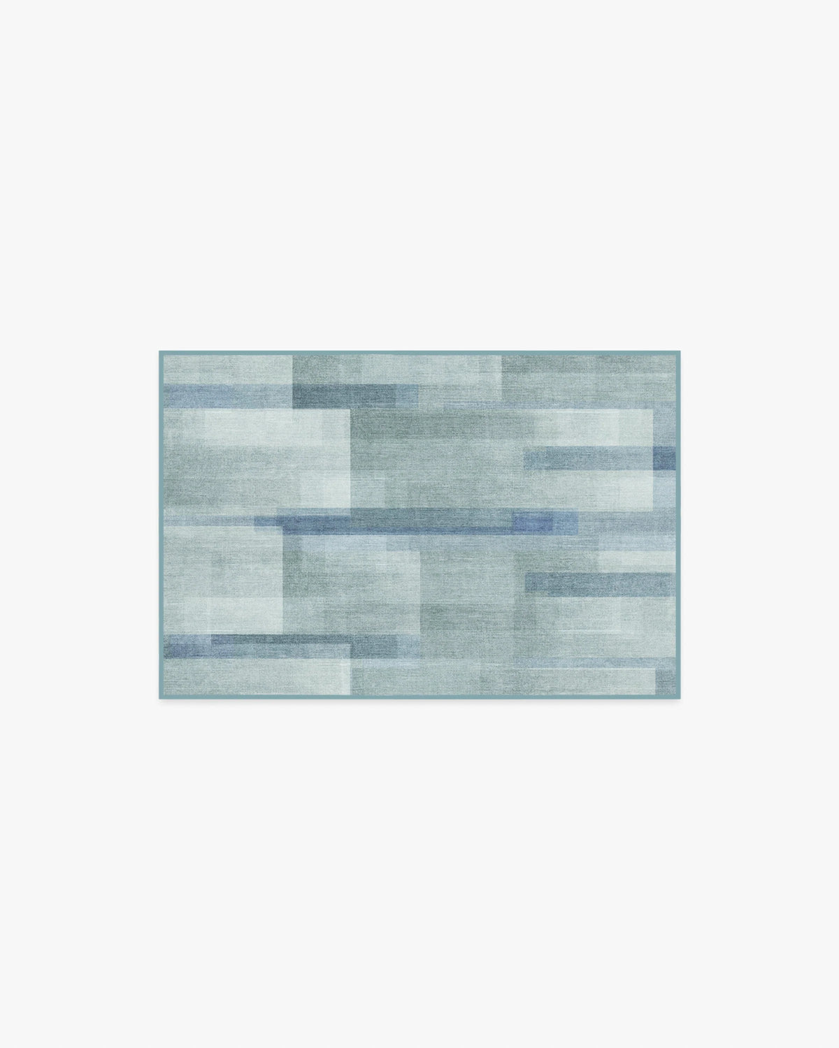 Solar Drift Silver Blue Rug