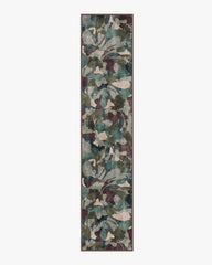 Peony Promenade Aubergine Rug by Liberty
