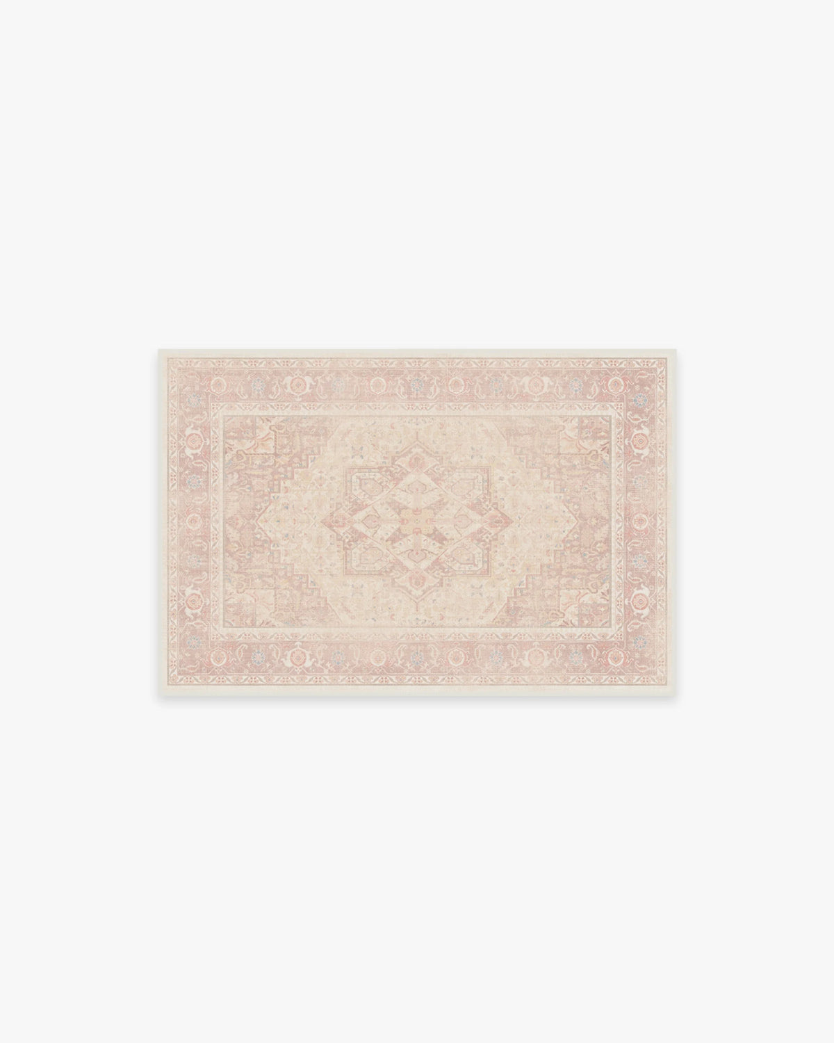 Kamran Soft Pink Flatwoven Rug