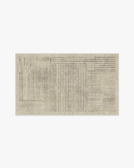 Linear Oasis Stone Grey Flatwoven Rug