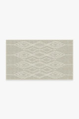 Gemma Lattice Natural Outdoor Rug