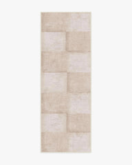 Hearth Check Neutral Flatwoven Rug