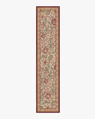 Pink & Rose Burgundy Rug by Morris & Co.