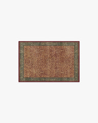 Acorn Amber Red Flatwoven Rug by Morris & Co.