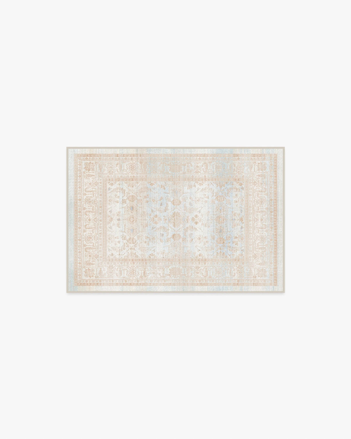 Ophelia Sand & Blue Rug