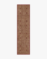 Hearthstone Natural & Amber Rug