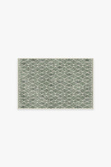 Grogu™ Trellis Sage Green Flatwoven Rug
