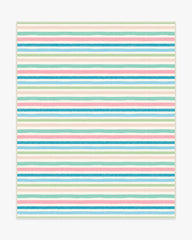 Sunbeam Stripe Multicolor Rug