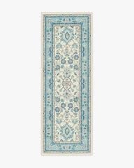 Calabria Cream & Light Blue Rug