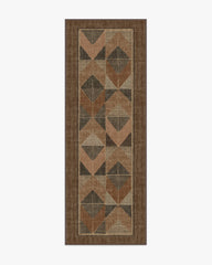 Ember Copper & Brown Flatwoven Rug