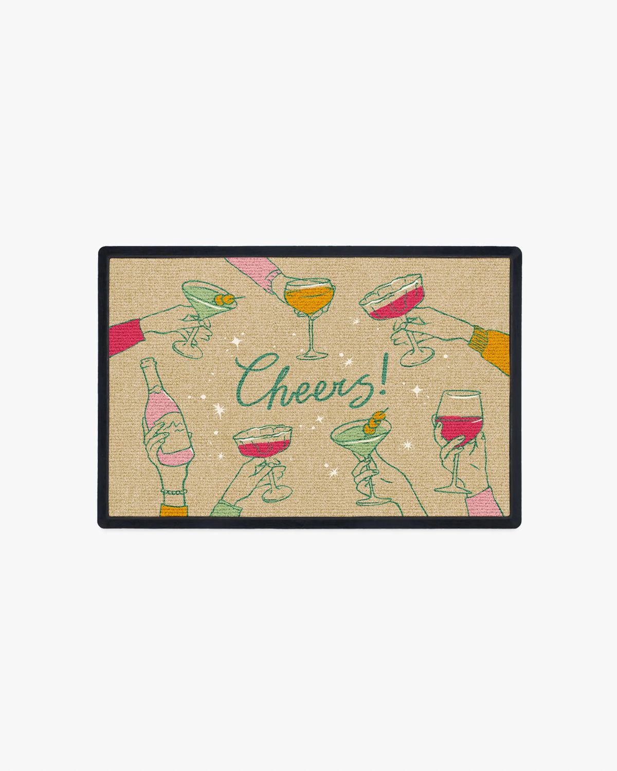 Cheers Cream Doormat