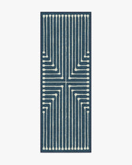 Inkdrop Lapis Blue Rug by Jonathan Adler