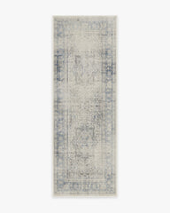 Kamran Blue Quartz Flatwoven Rug