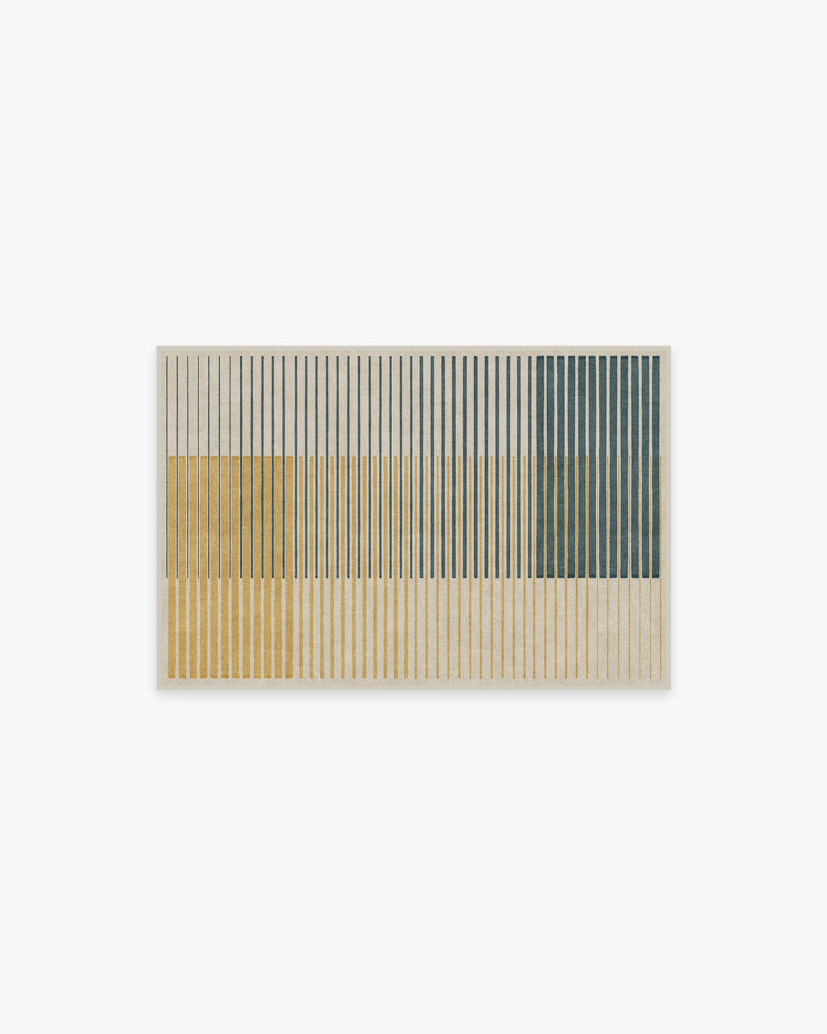 Gradasi Teal Quartz Rug