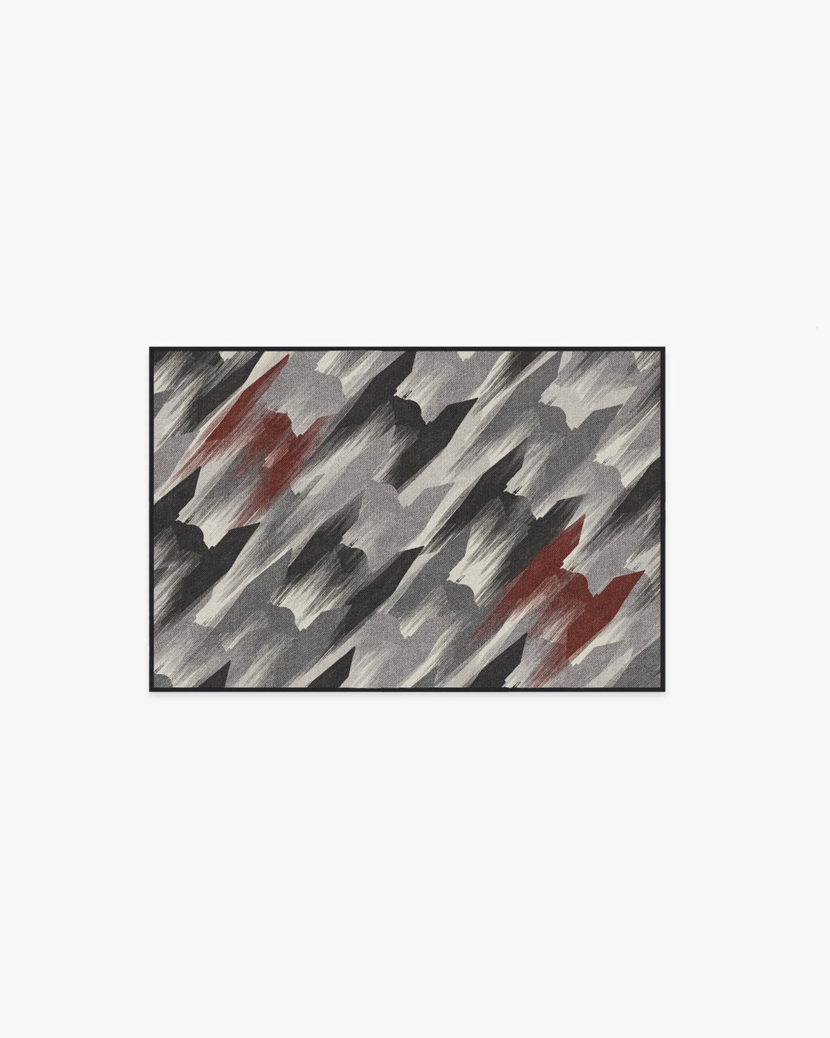 TIE Fighter Houndstooth Black Rug